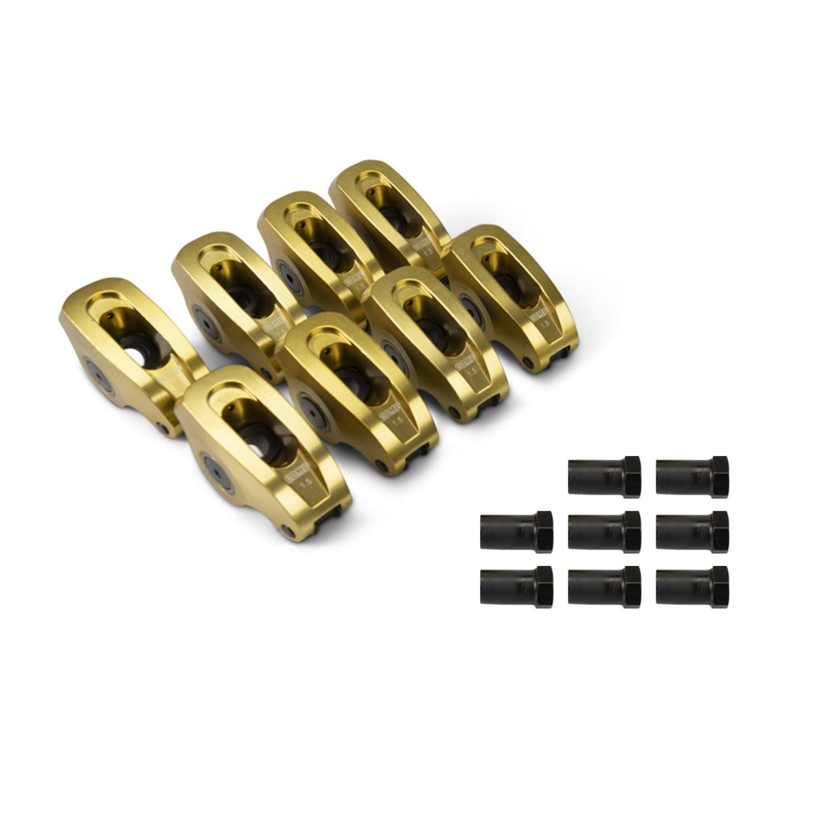 Ultra-Gold ARC Narrow Rocker with 1.5 Ratio for '88+ Chevrolet SBC with 3/8" Stud - Set of 8