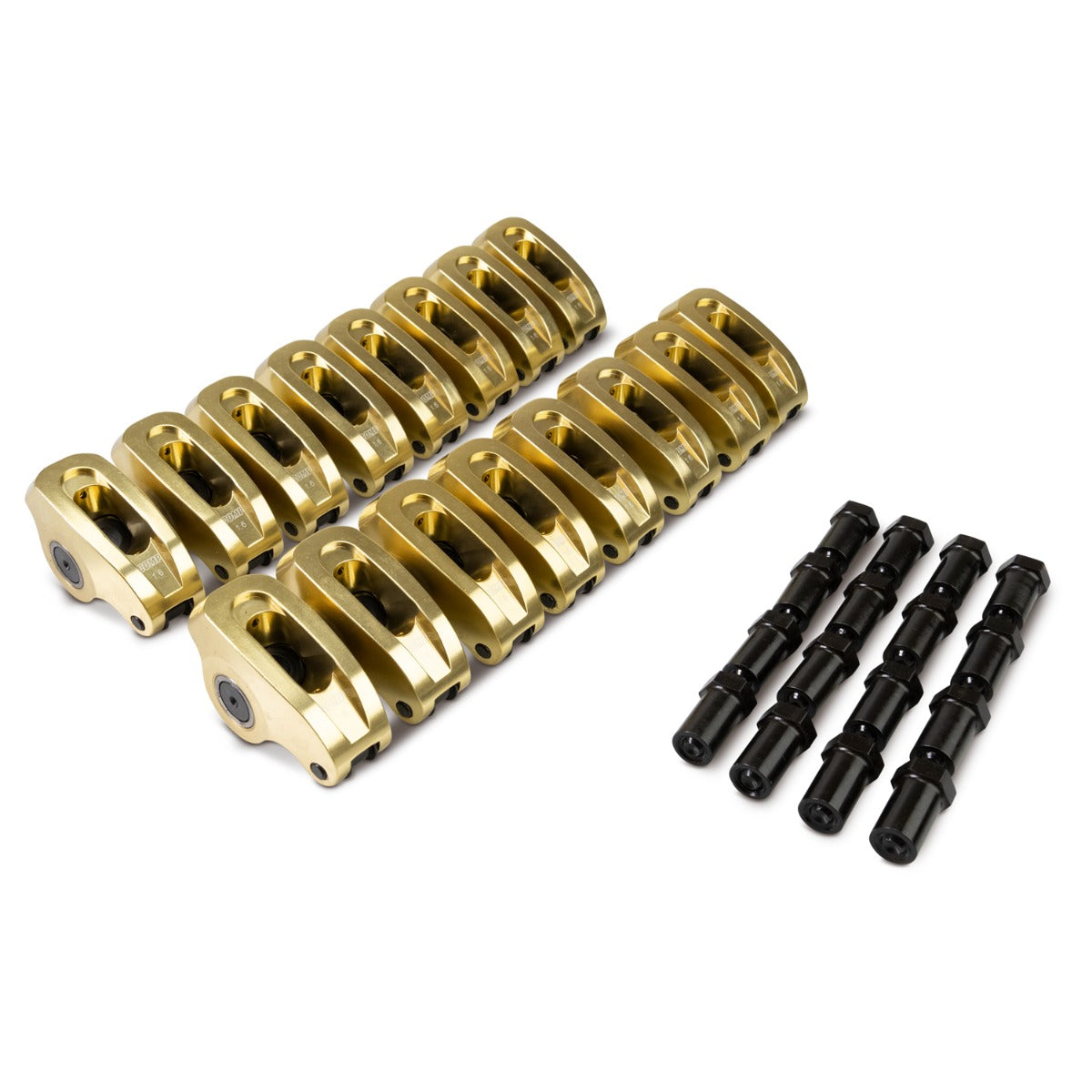 Ultra-Gold ARC Narrow Rocker with 1.6 Ratio for '88+ Chevrolet SBC with 3/8" Stud - Set of 16