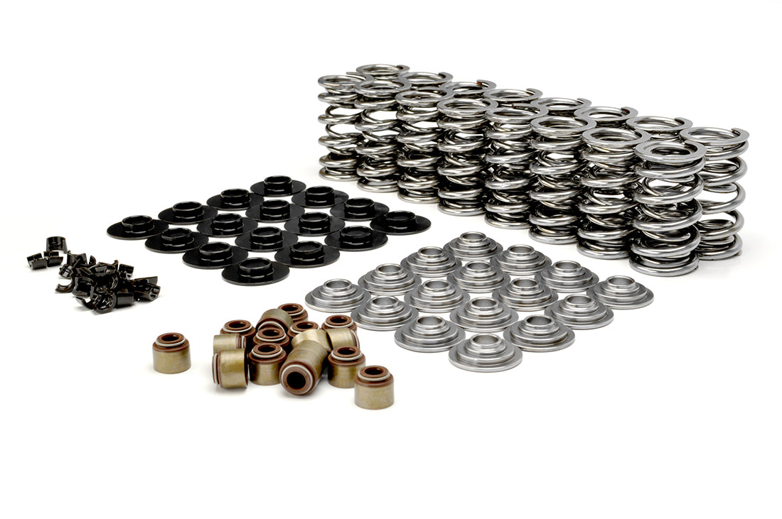 .660" Lift Dual Spring Kit with Tool Steel Retainers for GM LS