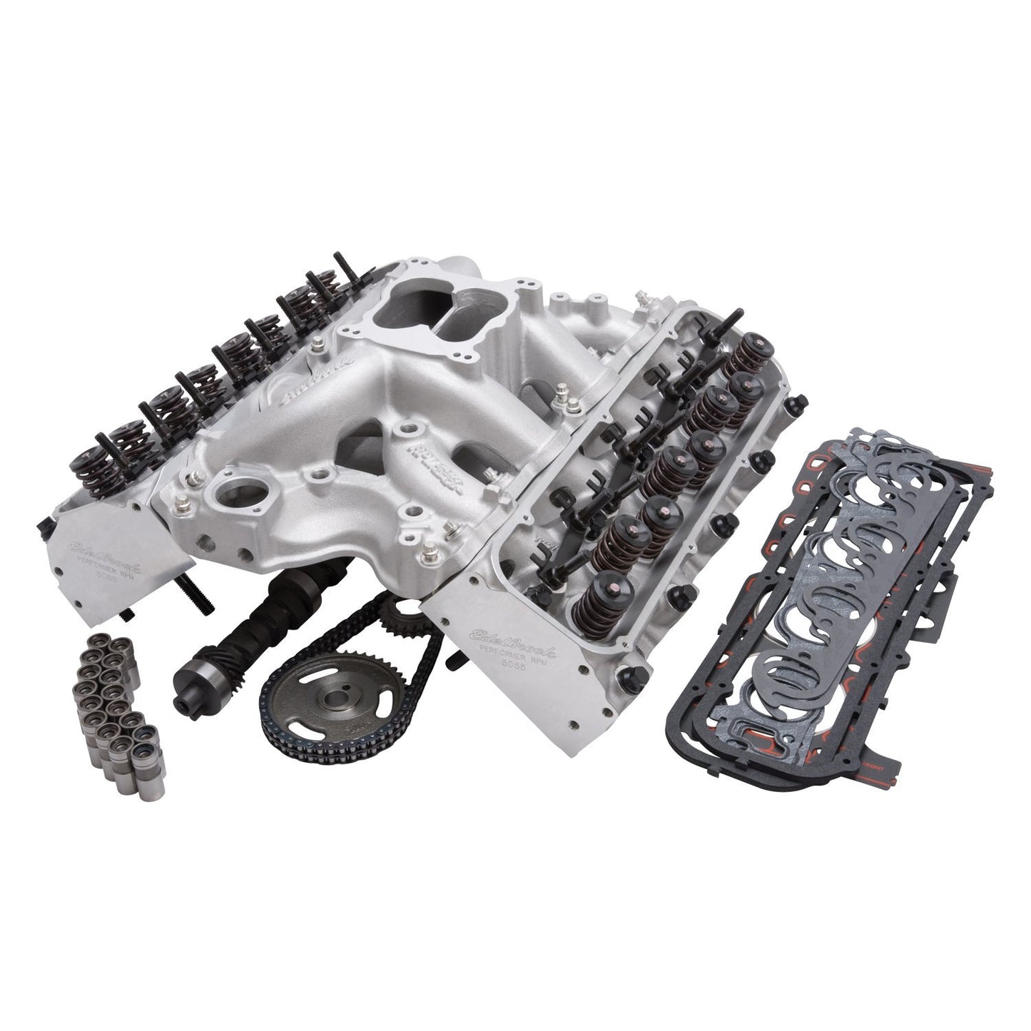 Edelbrock Performer RPM 418 HP Top End Kit for 1961-76 Ford 390-428 FE Engines
