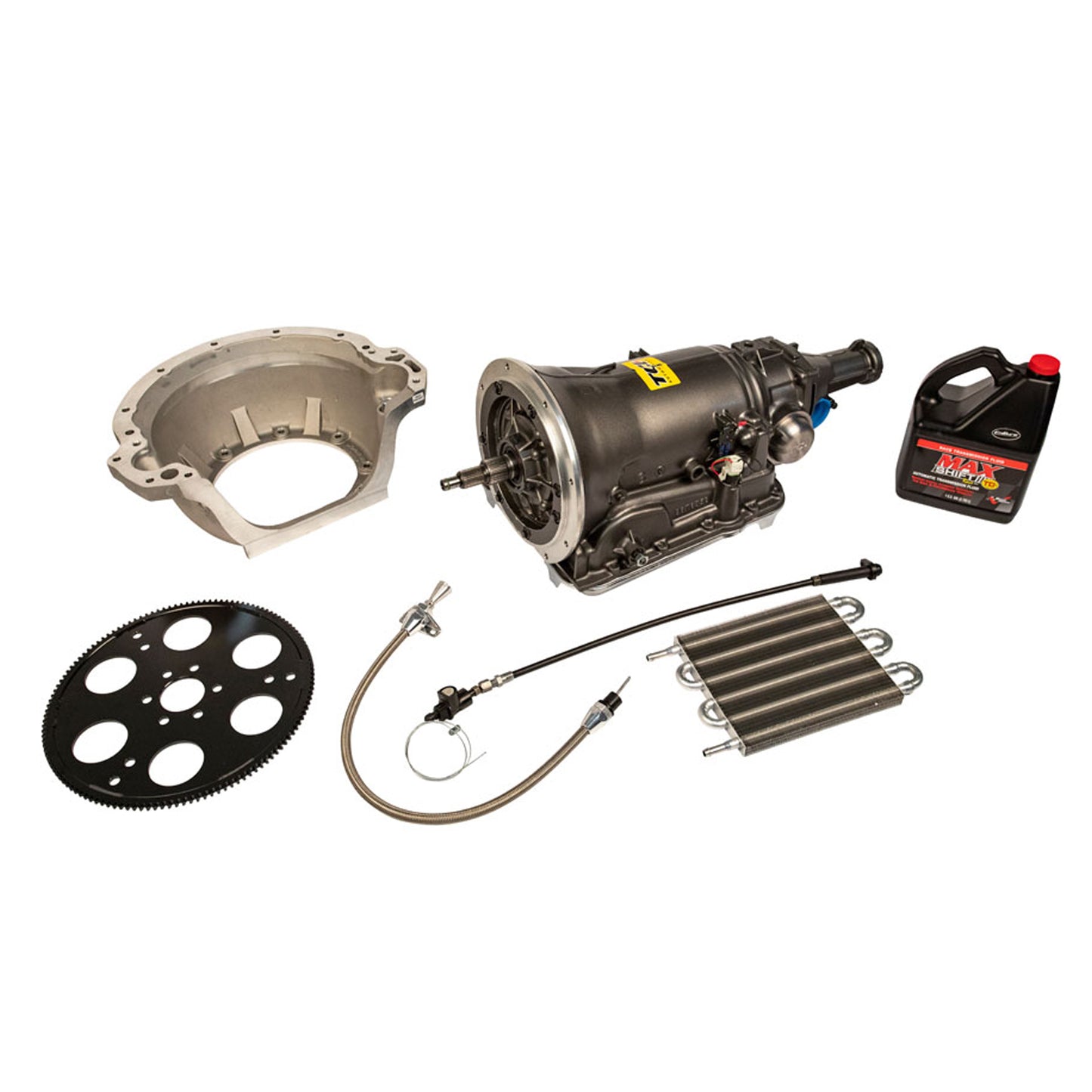 4x Four-Speed Transmission for Small Block Chrysler, Non-Electronic 700R4-Based, 550 HP