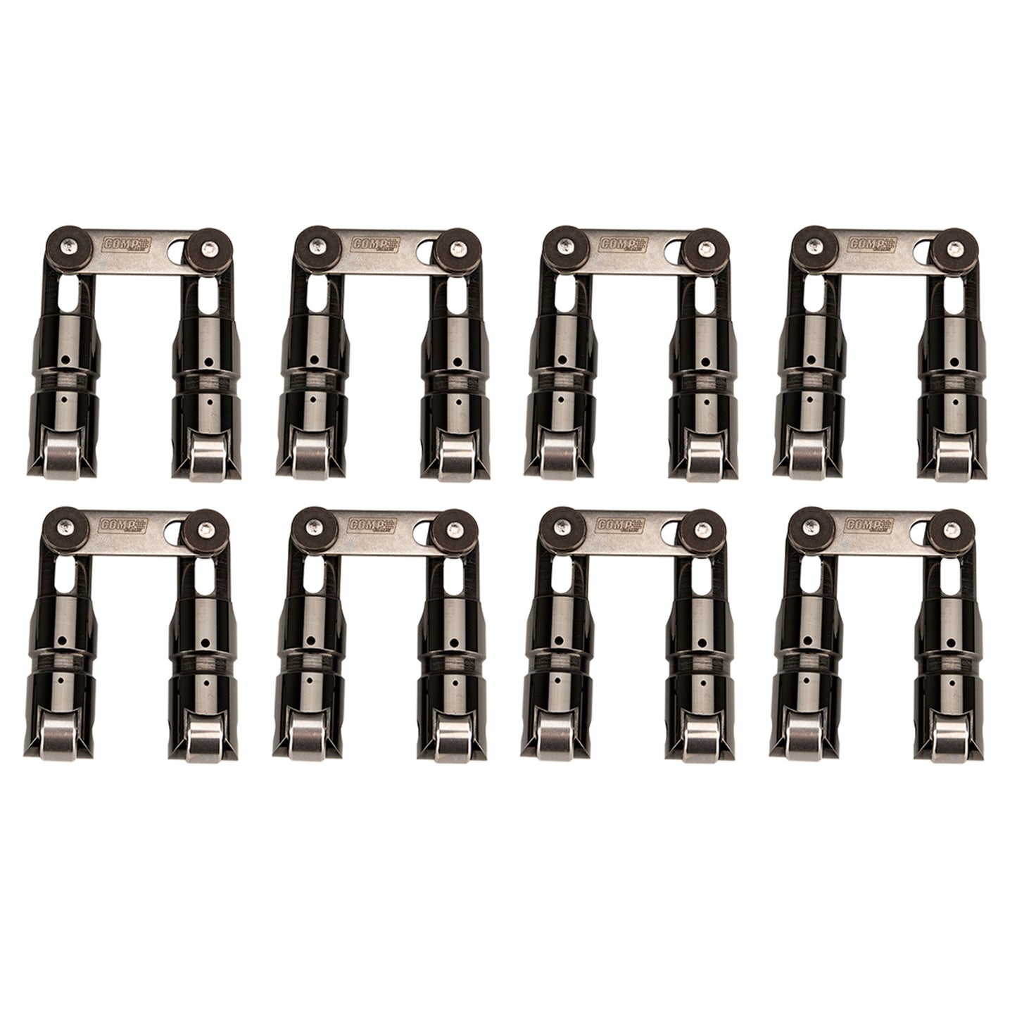 Race XD DLC Coated Bushed Solid Roller Lifters for .842" Chevrolet Small Block