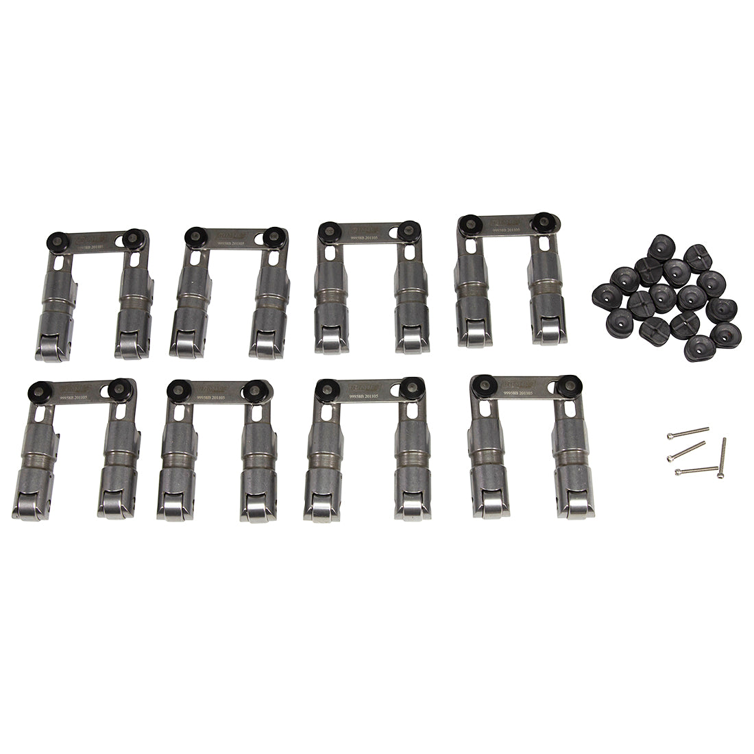 Race XD REM Finished Bushed Solid Roller Lifter Set for .904" GM LS