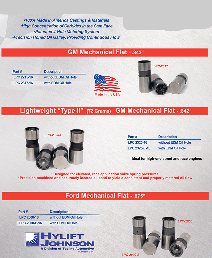 Mechanical Flat Lifters
