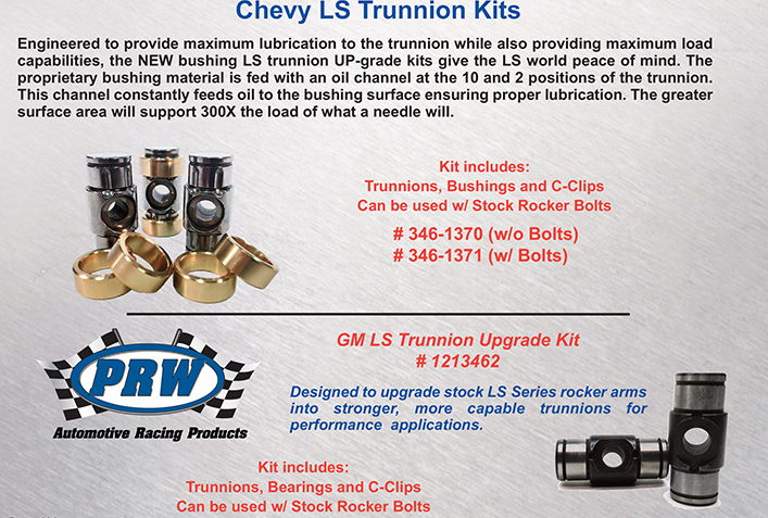Chevy LS Trunnion Kits & Upgrade Kits