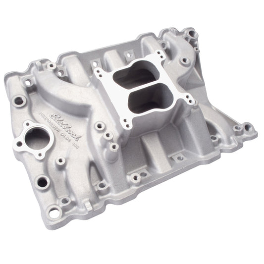 Edelbrock Performer Intake Manifold for Olds 400-455, Non-EGR, Satin