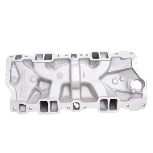 Edelbrock Performer Intake Manifold for 1955-86 Small-Block Chevy, Satin Finish