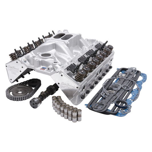 Edelbrock E-Street EFI 338 HP Top End Kit for 1957-86 Small-Block Chevy V-8 Engines