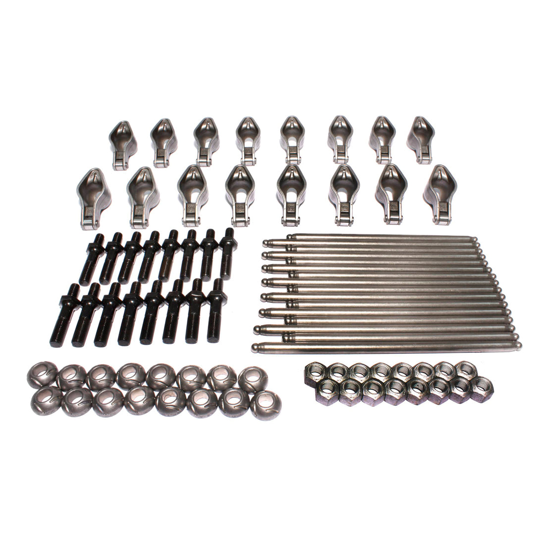 Rocker Arm Kits for Chevy (Mark V V8 1.72 Magnum Rockers, Pushrods, Studs