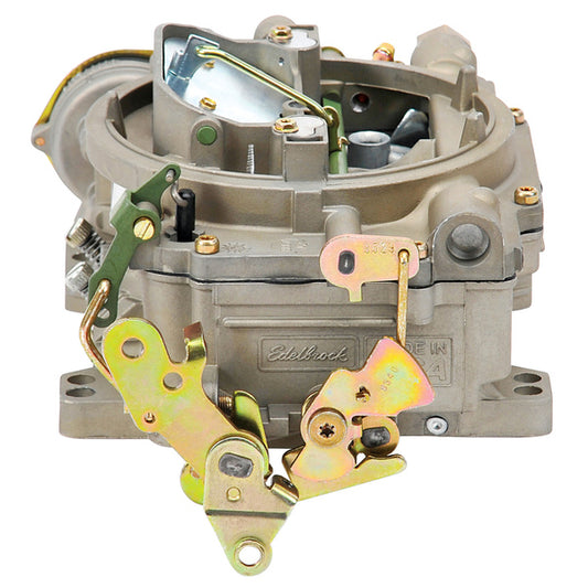 Edelbrock Marine Carb 600 CFM With Electric Choke, Zinc-Dichromate Finish (Non-EGR)