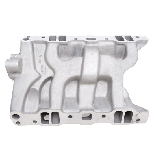 Edelbrock Performer Intake Manifold for 1965-79 Pontiac 326-455 Non-EGR, Polished Finish