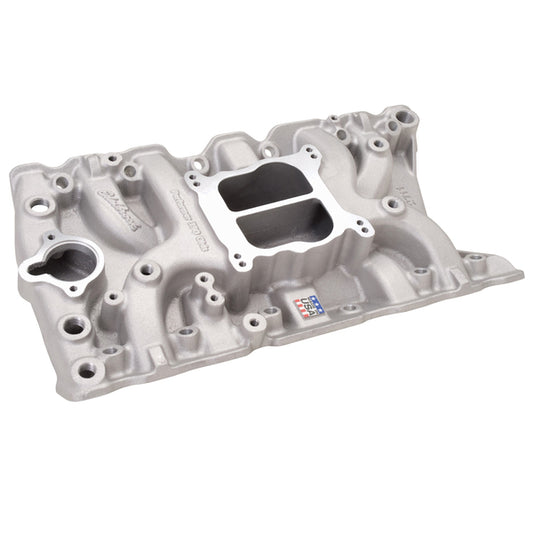 Edelbrock Performer Olds 350 Intake Manifold for 307-330-350-403 Small-Block Oldsmobile