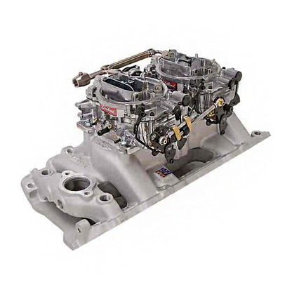 Edelbrock RPM Dual-Quad manifold and carb Kit for Big-Block Chevy Oval-Port