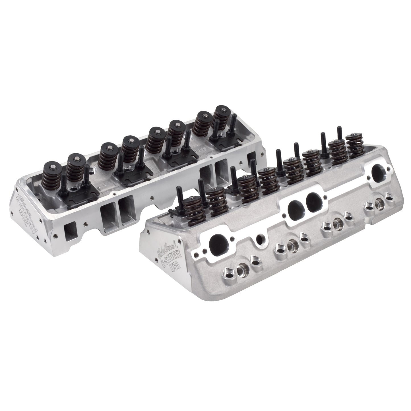 Small Block Chevy E-Street 64cc Cylinder Heads