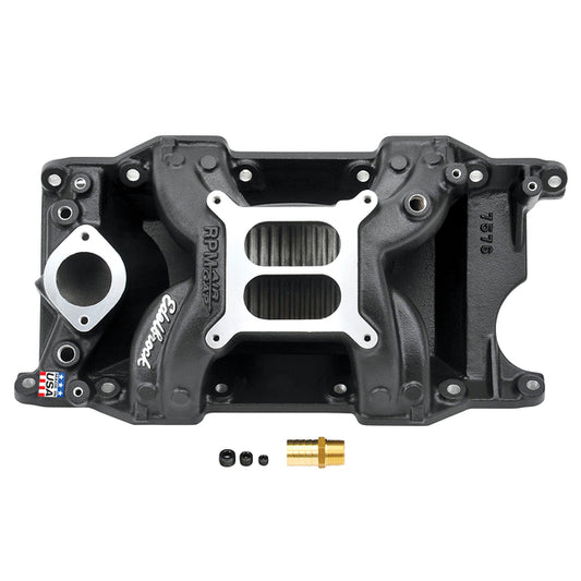 Edelbrock RPM Air-Gap Small Block Chrysler Black Intake Manifold