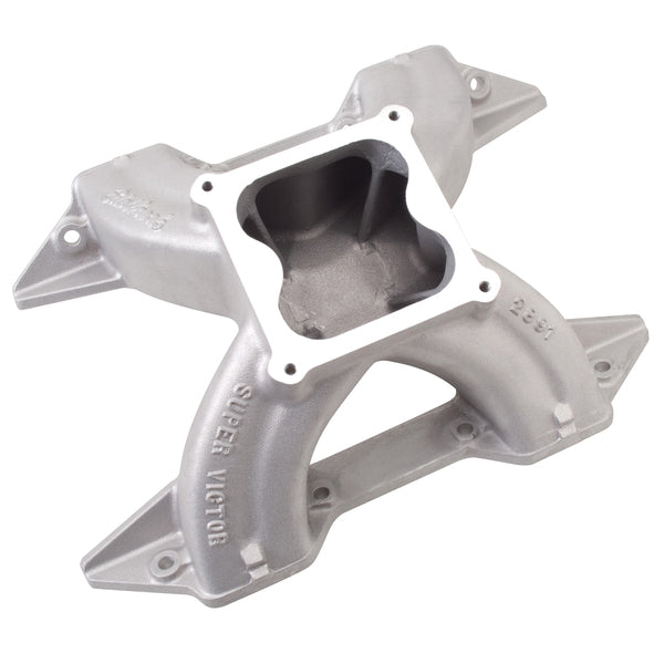 Edelbrock Super Victor Chrysler 440 Max Wedge Intake Manifold for 4500 Series Carb
