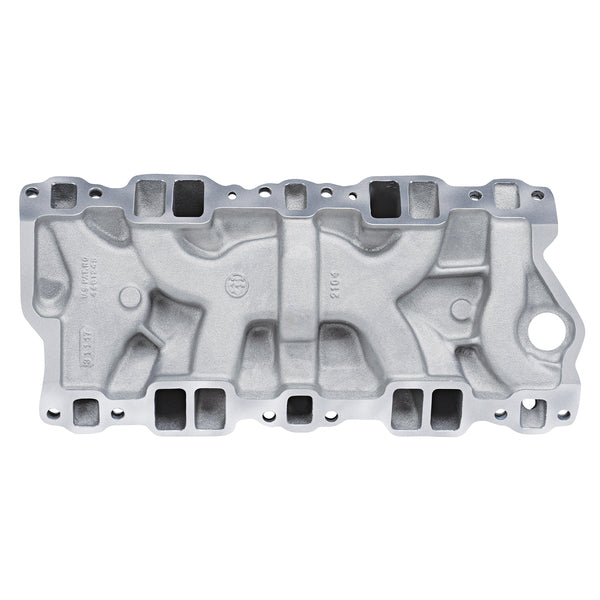 Edelbrock Performer Intake Manifold for 1987-95 Small-Block Chevy, Polished Finish