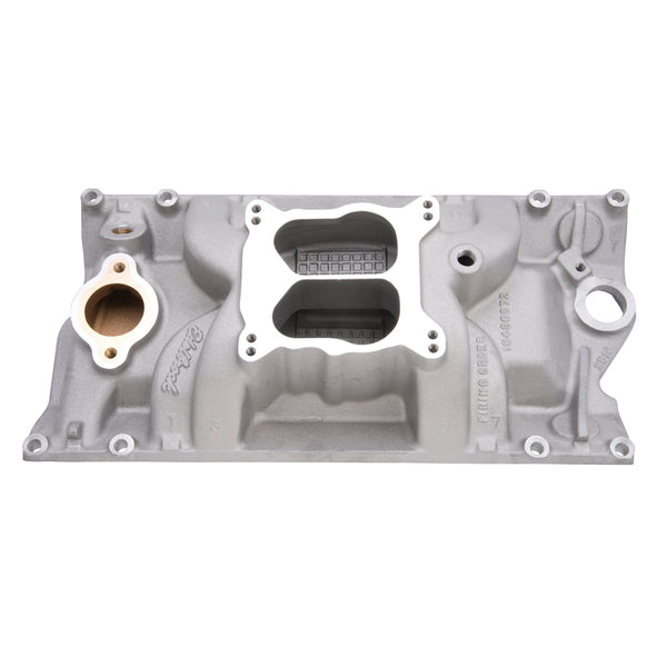 Edelbrock Performer RPM 4V/Q-JET Vortec Marine Intake Manifold for Small-Block Chevy