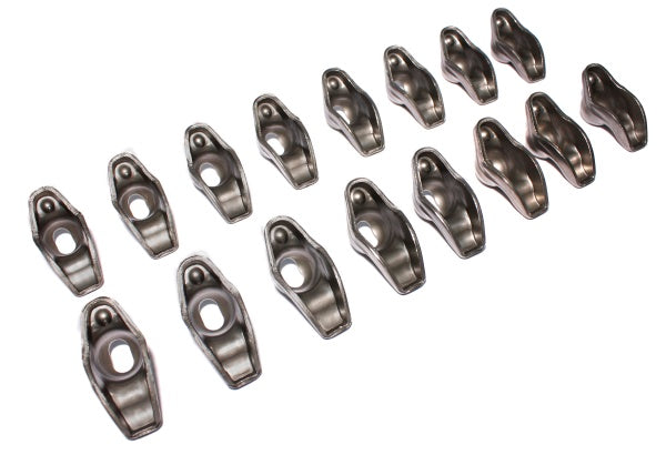 High Energy Steel Rocker Arms for Chevy; 7/16", 1.7 Ratio