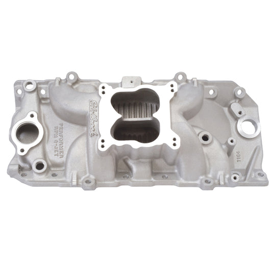 Edelbrock Performer RPM Big Block Chevy Oval Port Q-Jet Intake Manifold