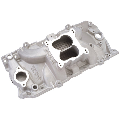Edelbrock Performer RPM Big Block Chevy Oval Port Q-Jet Intake Manifold