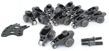 Ultra Pro Magnum Rocker Kit with Studs and Guide Plates; GM LS3/L99/L76/Rectangle-Port Heads
