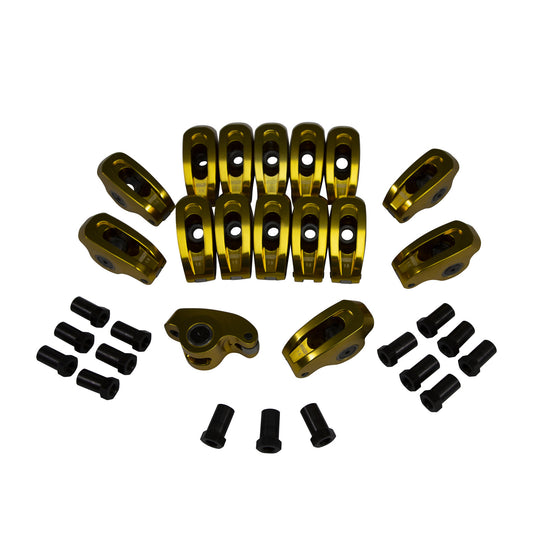 Ultra-Gold ARC Narrow Rocker with 1.5 Ratio for '88+ Chevrolet SBC with 3/8" Stud - Set of 16