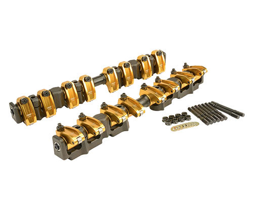 Ultra-Gold ARC Series Shaft-Mount Aluminum Rocker System: Ford FE, 1.76 Ratio