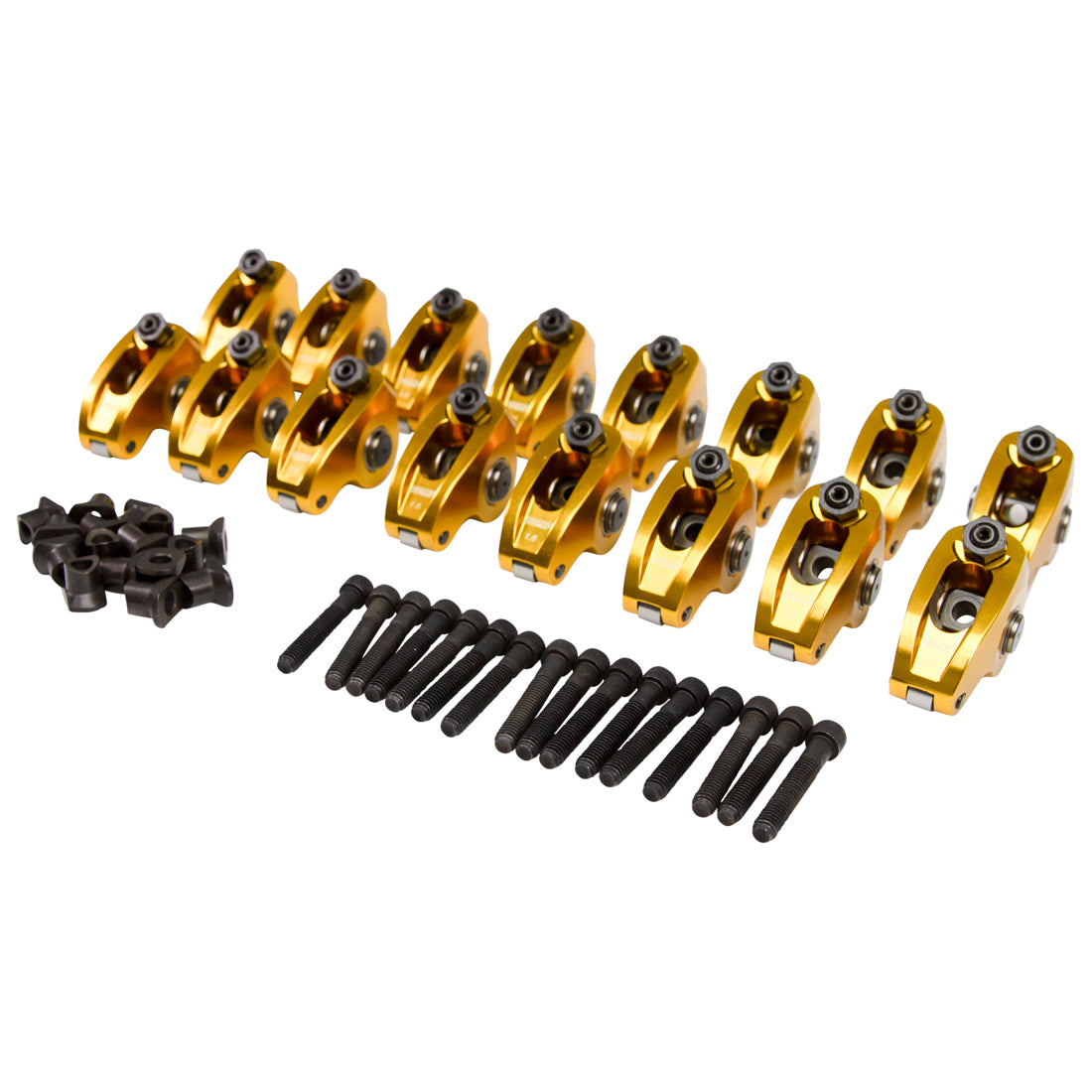 Ultra-Gold ARC Rocker with 1.6 Ratio for '77-'92 Ford 289-351W with 5/16" Stud and Pedestal - Set of 16