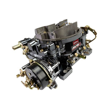 Edelbrock AVS2 650 CFM Carburetor Electric Choke, Black Plasma Finish