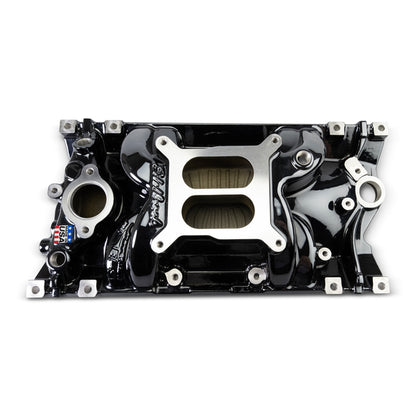 Edelbrock Edelbrock Perf EPS Manifold for Small-Block Chevy Vortec, Black Plasma Finish