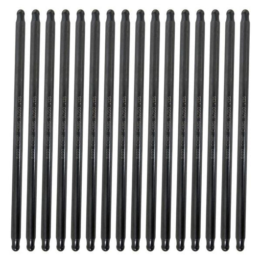 Hi-Tech One-Piece 9.050" Long, .135" Wall, 3/8" Diameter Pushrod - Set of 16