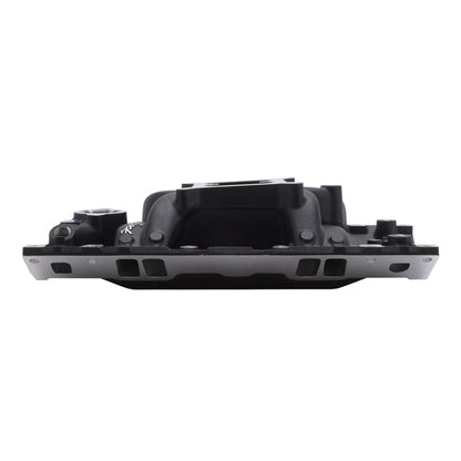 Edelbrock Performer RPM AIR-GAP Small Block Chevy Vortec Black Intake Manifold