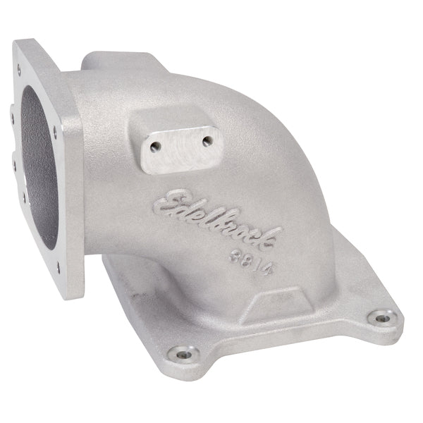 Throttle Body Intake Elbow High Flow, 95mm Opening, Satin Finish
