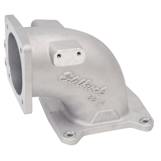 Throttle Body Intake Elbow High Flow, 95mm Opening, Satin Finish