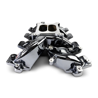 Edelbrock Performer RPM Small Block Chevy LS1 Intake Manifold Only, Black Plasma finish