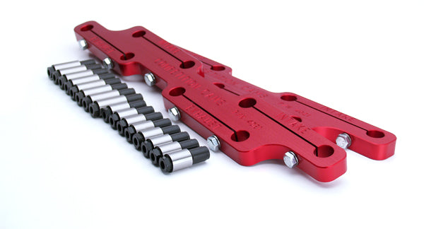Stud Girdle; Chevy (265-400 Aluminum Bowtie Cylinder Head) Solid Bar Design, 7/16" Stud