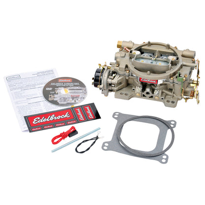 Edelbrock Marine Carb 750 CFM With Electric Choke, Zinc-Dichromate Finish (Non-EGR)