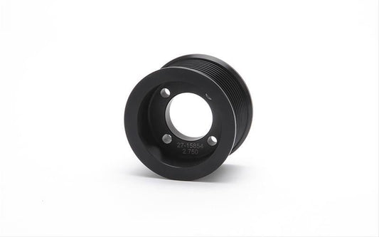 Edelbrock Competition Supercharger Pulley 2.625 in. 10-Rib Black Anodized