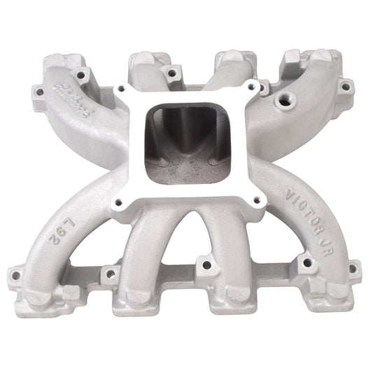Edelbrock Victor Jr Small Block Chevy LS3/L92/L76 Intake Manifold Carburetor