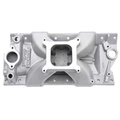 Edelbrock Victor Jr. 23 Degree Tall Intake Manifold Small-Block Chevy
