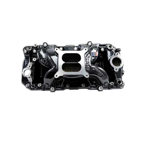 Edelbrock RPM Air-Gap Intake Manifold for Big Block Chevy Oval Port w/Chrome Plasma finish