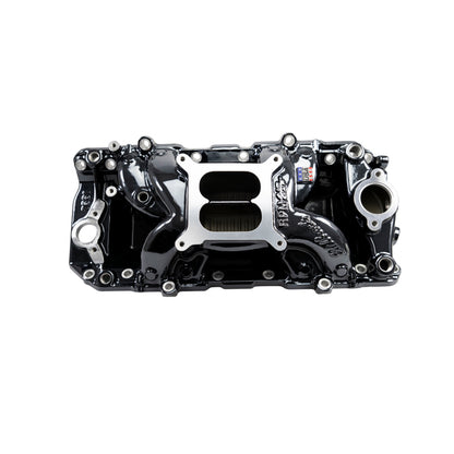 Edelbrock RPM Air-Gap Intake Manifold for Big Block Chevy Oval Port w/Chrome Plasma finish