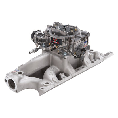 Edelbrock Single-Quad Manifold and carb Kit for Small-Block Ford 289-302