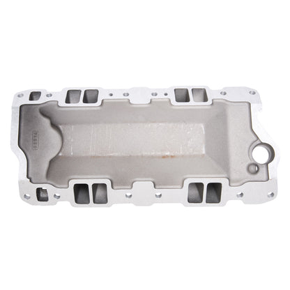 Edelbrock Performer Air-Gap Intake Manifold for 1955-86 Small-Block Chevy, Black Finish