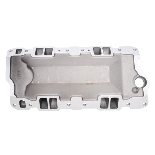 Edelbrock Performer Air-Gap Intake Manifold for 1955-86 Small-Block Chevy, Black Finish