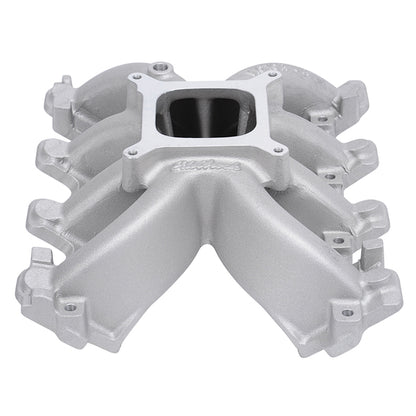 Edelbrock Victor Jr. Small Block Chevy LS1 Carbureted Intake Manifold Only