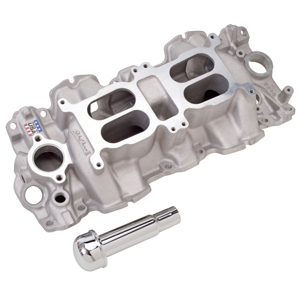 Edelbrock Performer RPM Big Block Chevy 348/ 409 Dual-Quad Large Port Intake Manifold