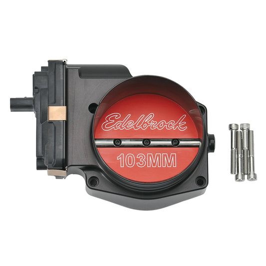 Edelbrock Throttle Body For 2015-17 Ford Mustang GT 5.0L, 103mm, Analog