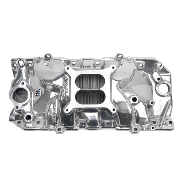 Edelbrock RPM Air-Gap Big Block Chevy 2-O Polished Intake Manifold